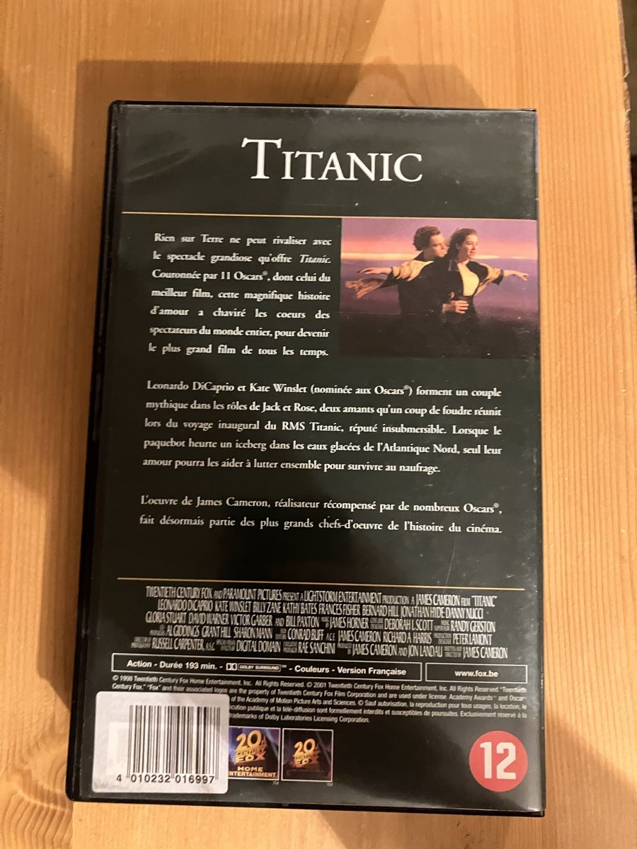 Tutti i VHS: VHS Titanic 1997 – Usato da Pully venduto da yan_w5mm 1