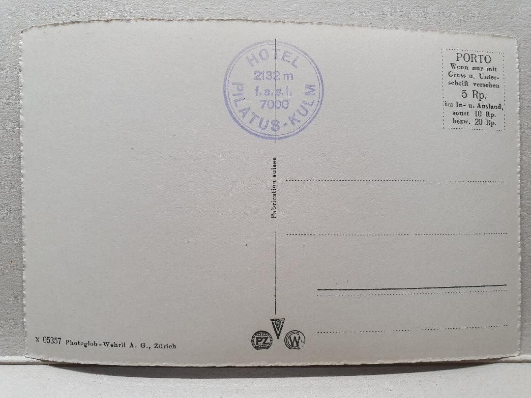 Cartes postales: PILATUS - KULM  -  Nebelmeer – D'occasion à Delémont par Domdom1 1