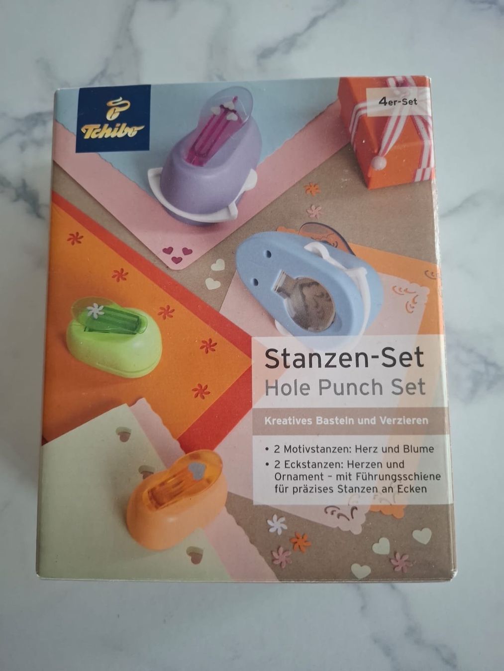 Kit bricolage: Tchibo Stanzen-Set, 4er Set, Basteln – Usato da Massagno venduto da Michaela.F 1