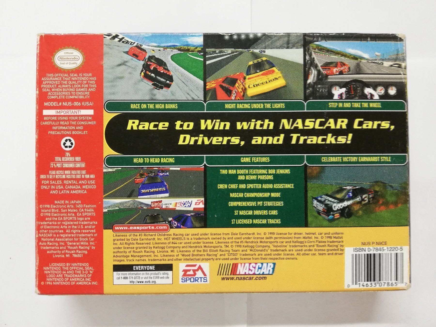Nintendo Spiele: Nascar 99 / NTSC-U / Nintendo 64 N64 – Gebraucht aus St. Gallen von zorro_dc 1