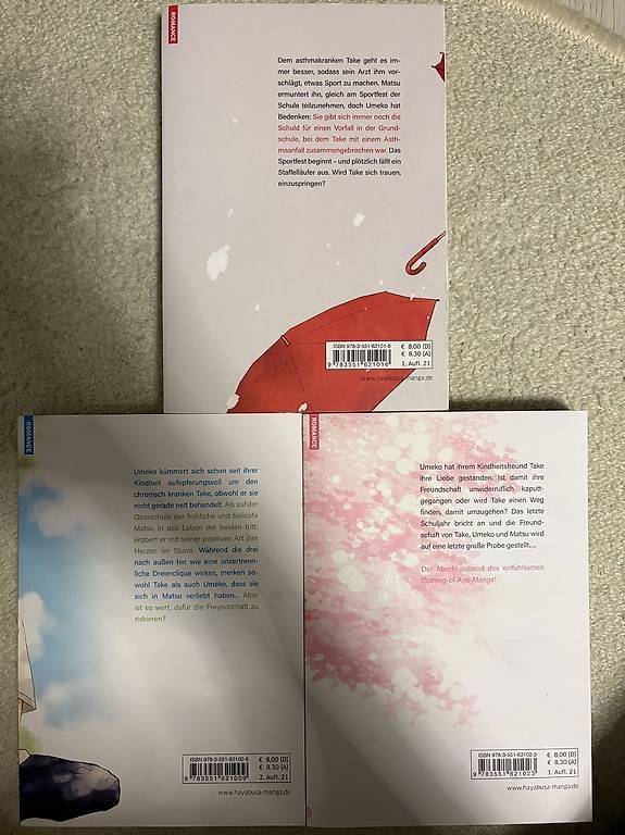 Fumetti: Manga: 10th Vol 1-3 – Nuovo (secondo la descrizione) da Olten venduto da blonalol 1