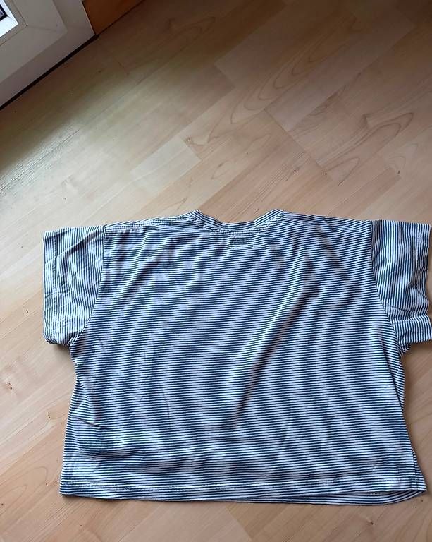 T-shirt: Cropped T-Shirt gestreift – Usato da Zürich venduto da fienne 1