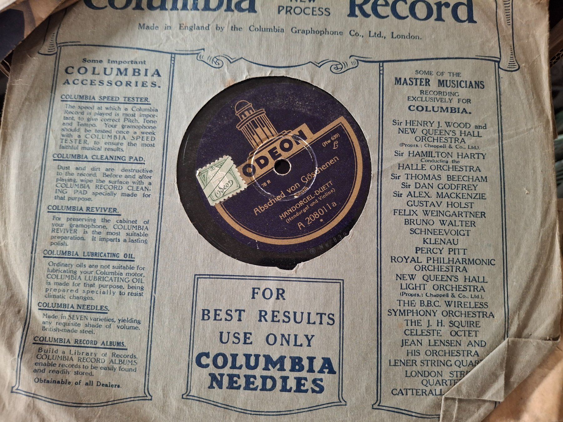 Schallplatten: Vintage Grammophon Platten / Polydor / Odeon – Gebraucht aus Sutz von bfsale 2