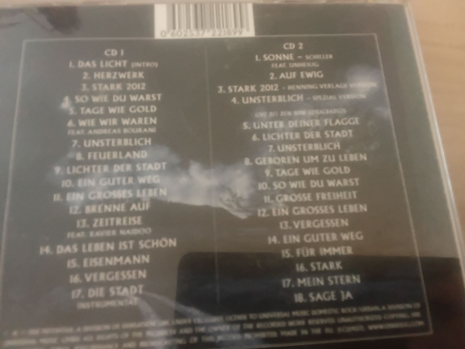 CDs: Unheilig – D'occasion à Liebefeld par CD-Urs 1