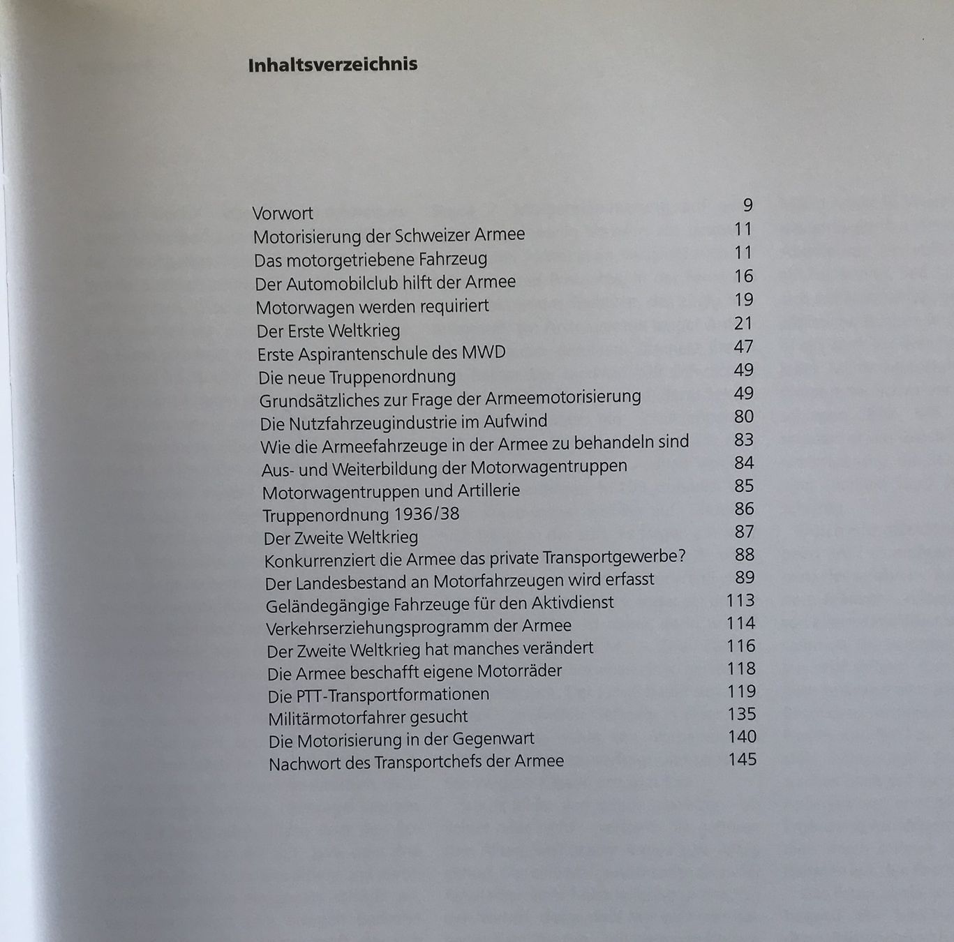 Schweizer Armee Stichwaffen: MOTORISIERUNG DER SCHWEIZER ARMEE – Gebraucht aus Ostermundigen von wini63 1