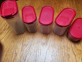 Tupperware Rondovision 5 Behälter 1.7l, 3x 1.1l und 0.5l