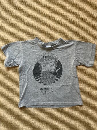 Kapitän T-Shirt grau Grösse 122 