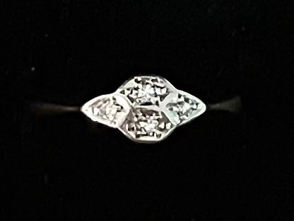 Anelli: 170_Diamantring - England um 1920 – Usato da Bern venduto da simoneheim