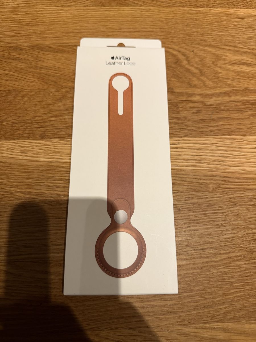 Apple Portachiavi: Apple Airtag Hülle Leder braun – Nuovo e nell'imballaggio originale da Goldingen venduto da Thomas.Perrin