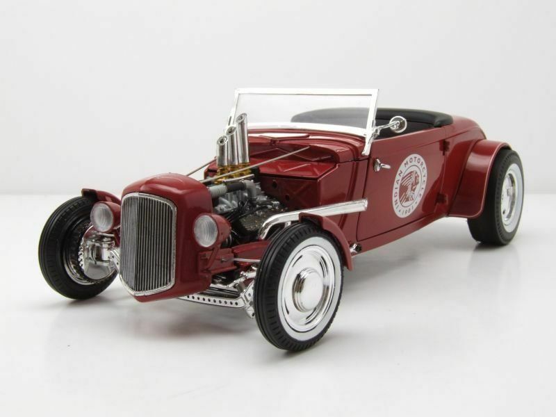 Ford Modellautos: FORD HOT ROD ROADSTER INDIAN 1934 1:18 – Neu und originalverpackt aus Suhr von Moebelsiralfred