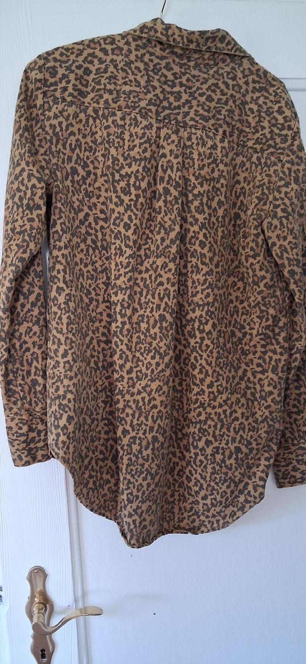Zara Camicette: Leoparden Jeanshemd Zara M – Usato da Zunzgen venduto da NiBe99 2