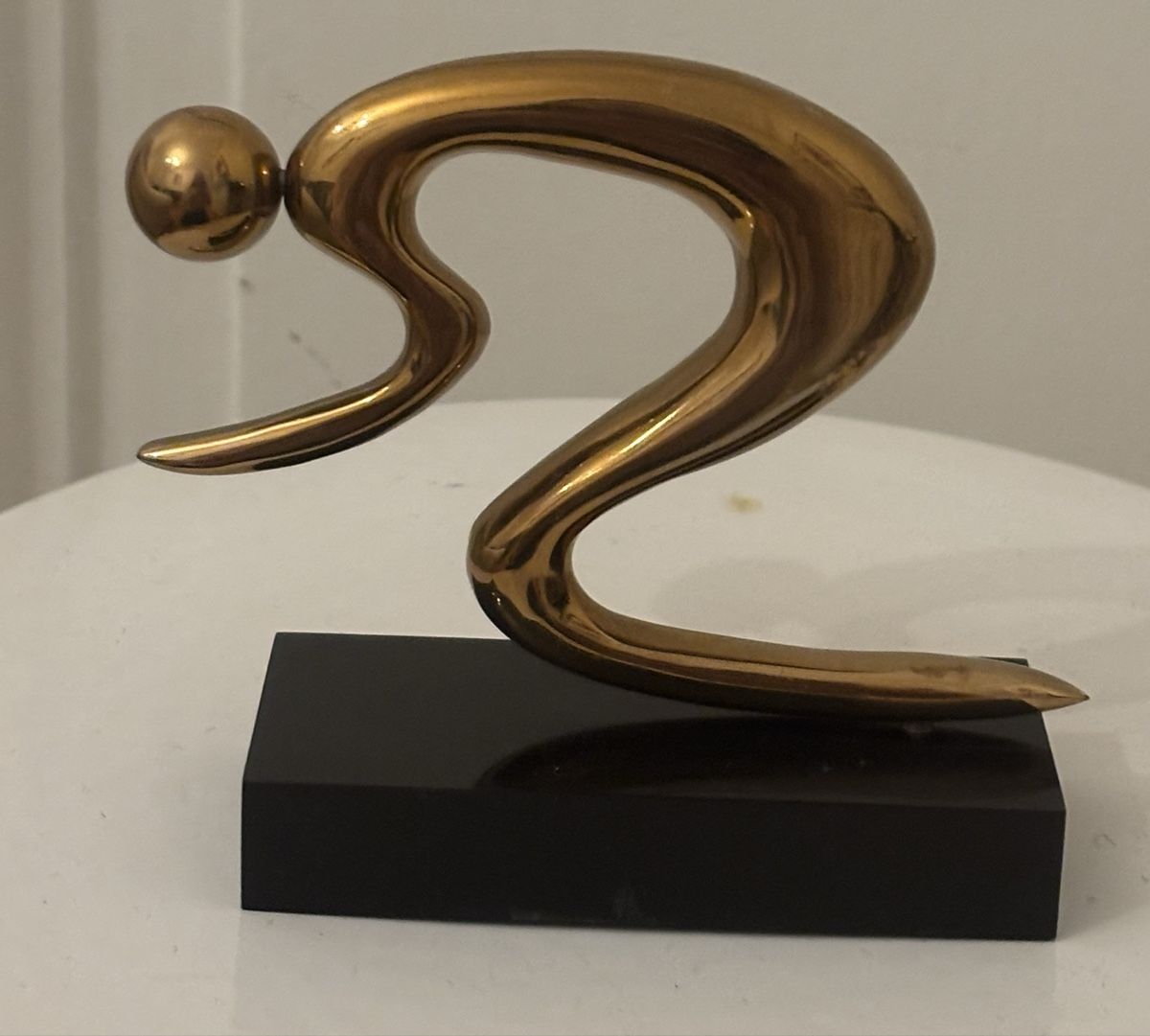 Sculture & Statue: Statue skieur en bronze vintage – Usato da Genève venduto da ati_tj8f 7