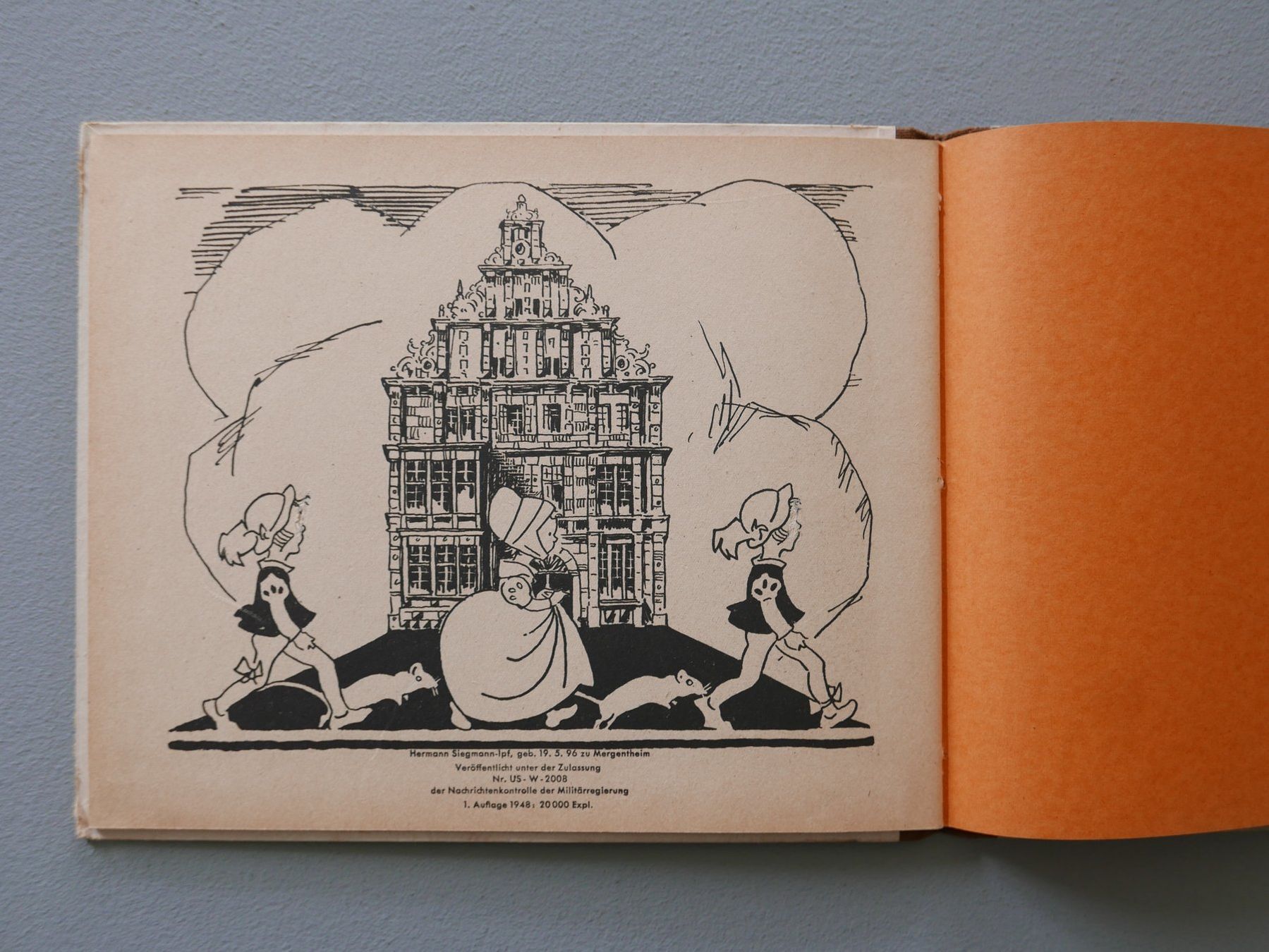 Libri: KINDERBUCH DER RATTENFÄNGER VON HAMELN 1948 – Usato da Balgach venduto da Zwischenraum 8