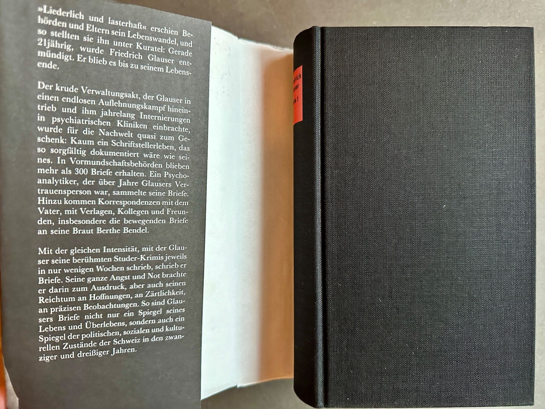Libri: Friedrich Glauser: Briefe. 2 Bde. 1988/91 – Usato da Zürich venduto da allp 1