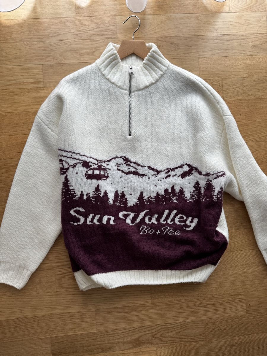 Maglioni & Felpe: Bo+Tee Sun Valley Ski Pullover, Grösse M NEU – Nuovo (secondo la descrizione) da Luzern venduto da file_maker 2