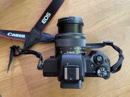 Canon EOS M50 Kit 15-45mm IS STM + Tasche
