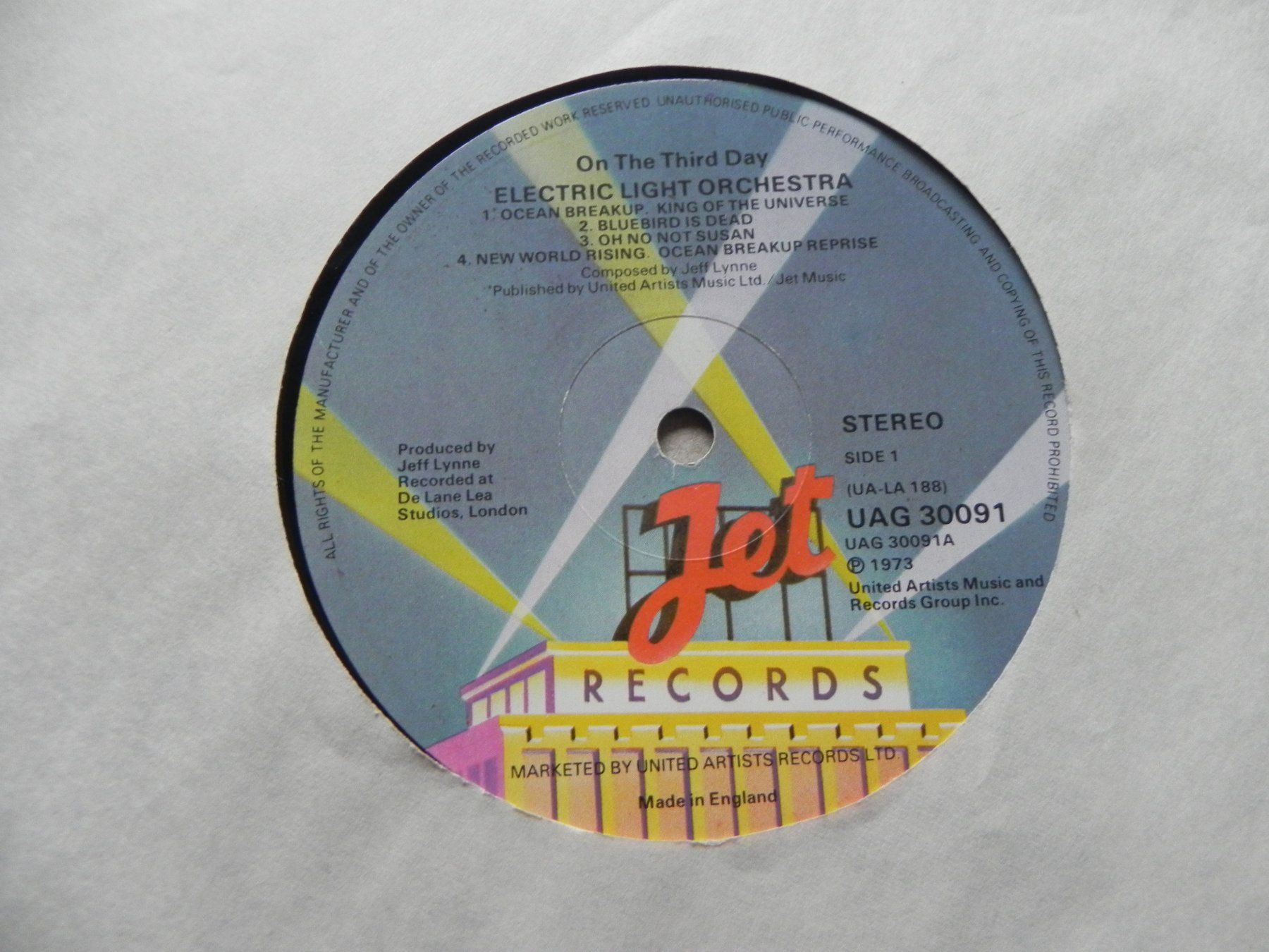 Schallplatten: LP Rock ELO Electric Light Orchestra 1973 ? On the third Day – Gebraucht aus Siebnen von krimsie 3