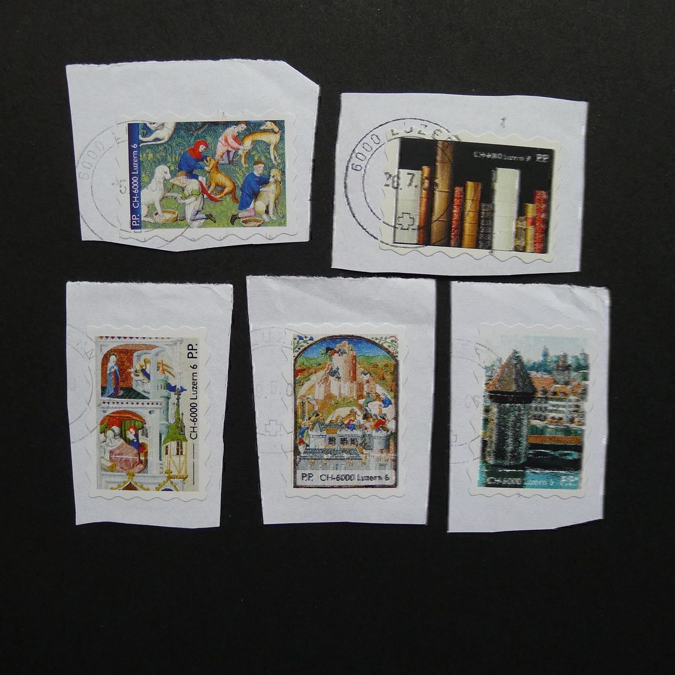 Alle Briefmarken: Vignetten mit PP Luzern – Gebraucht aus Dagmersellen von wyss1982