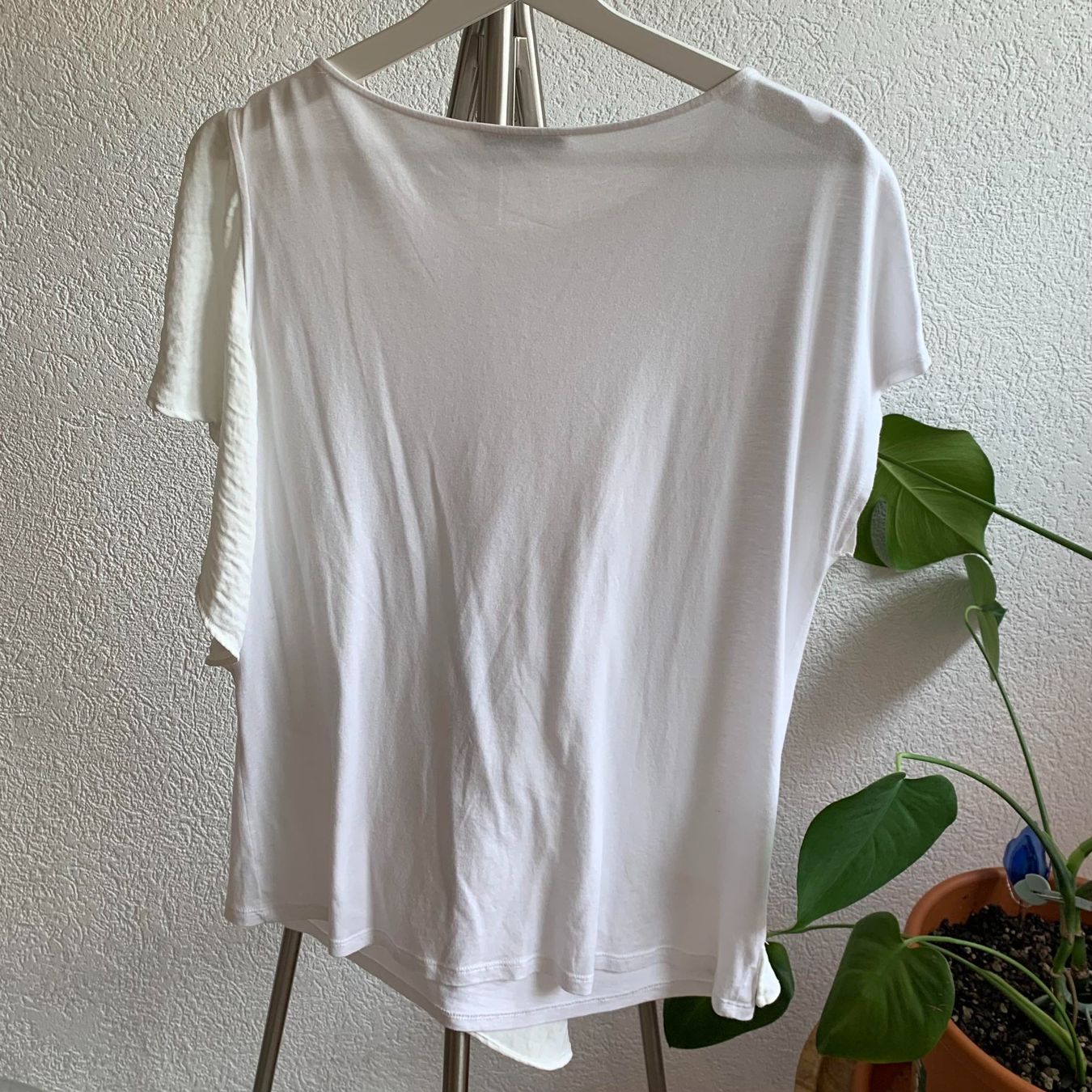 Mango T-shirt: Mango Rüschen Shirt EU 36 – Usato da Thalwil venduto da san_685y 2