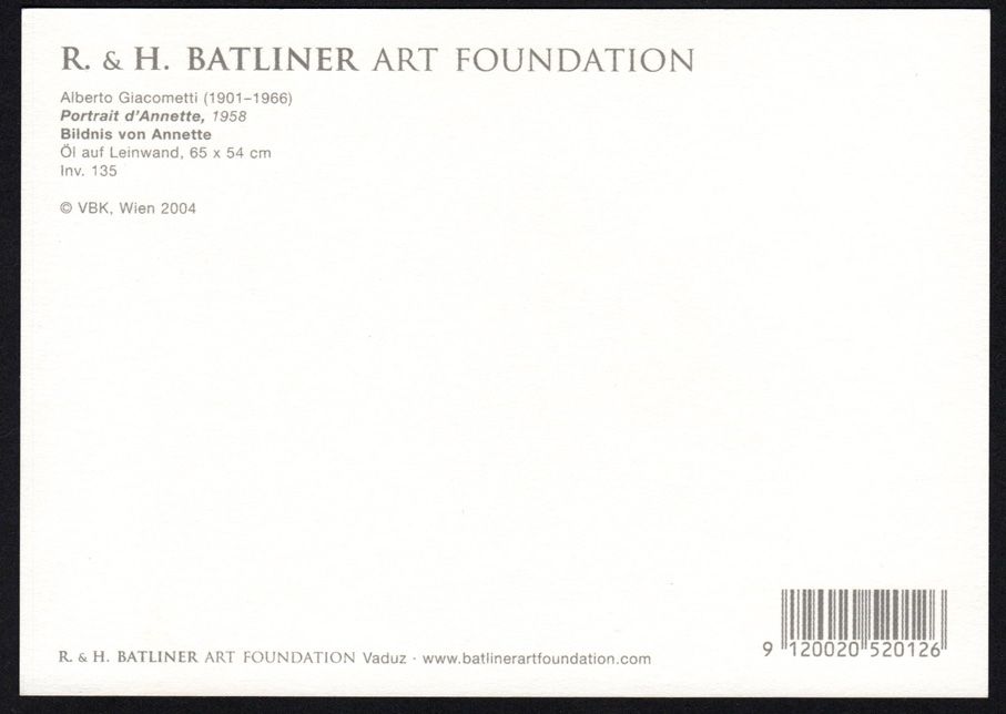 Alle Briefmarken: Maximumkarte Alberto Giacometti – Neu (gemäss Beschreibung) aus Dottikon von haeusibuh5 1