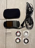 Sony Playstation Portabel mit Etui und 4 Spielen