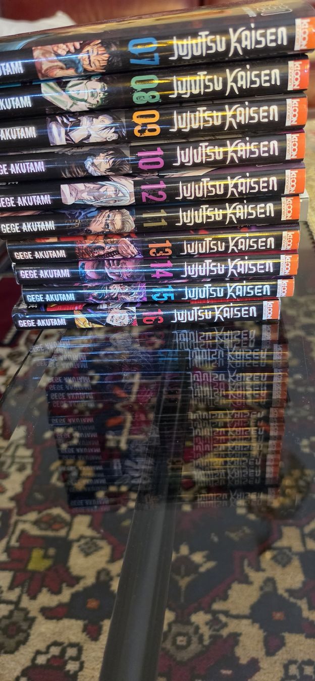 Fumetti: jusjutsu kaisen volume 7 à 16 – Usato da Genève venduto da mou_fbt5
