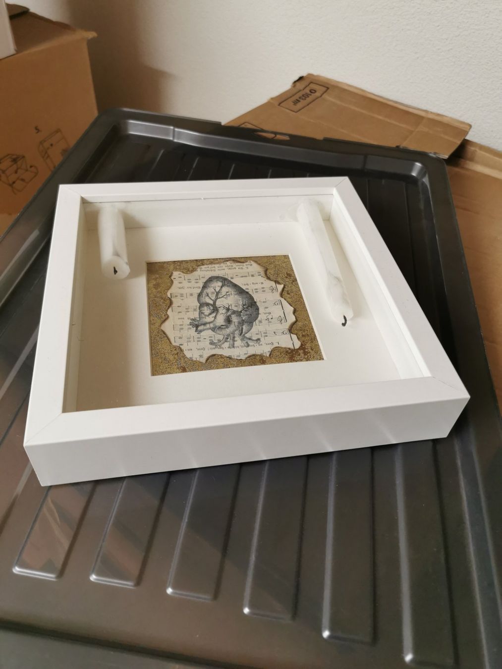 Foto & Immagini: Bild Kerzen Herz Gothic Barock look Einzelstück – Nuovo (secondo la descrizione) da Fischbach-Göslikon venduto da PitBullDoll 4