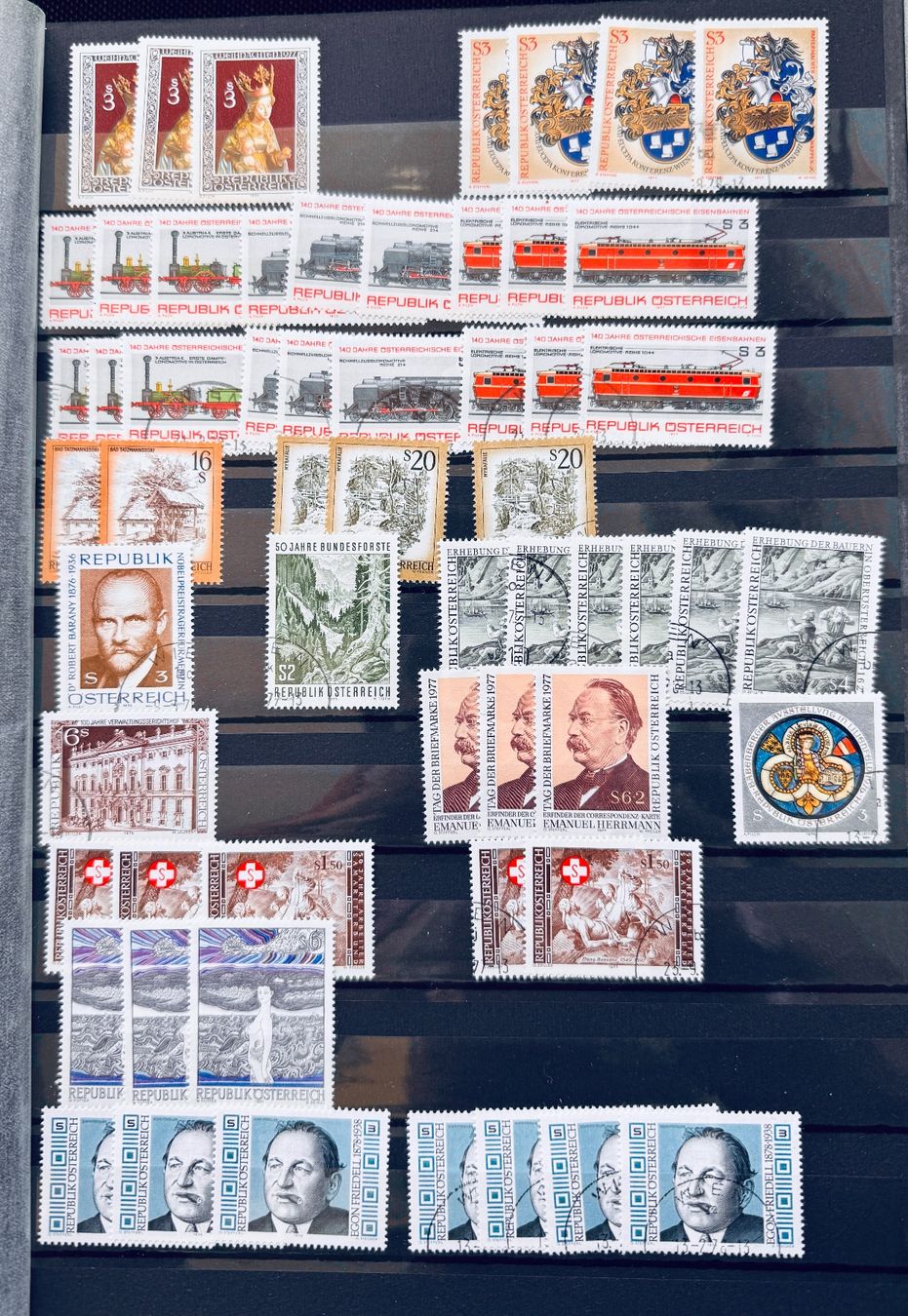 Alle Briefmarken: **Briefmarken Sammlung Republik Österreich viel Postfrisch** – Gebraucht aus Langrickenbach von MeUs74 2