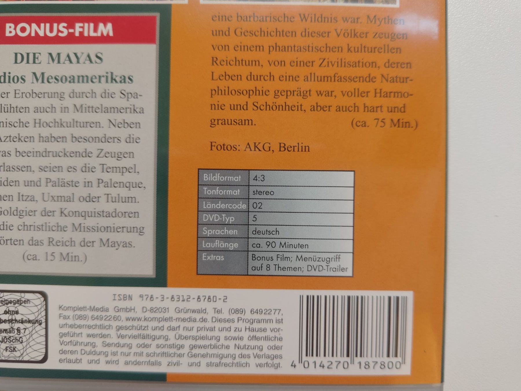 Tutti i DVDs: Die Indianer Nordamerikas – Usato da Liestal venduto da Kratzilla 3