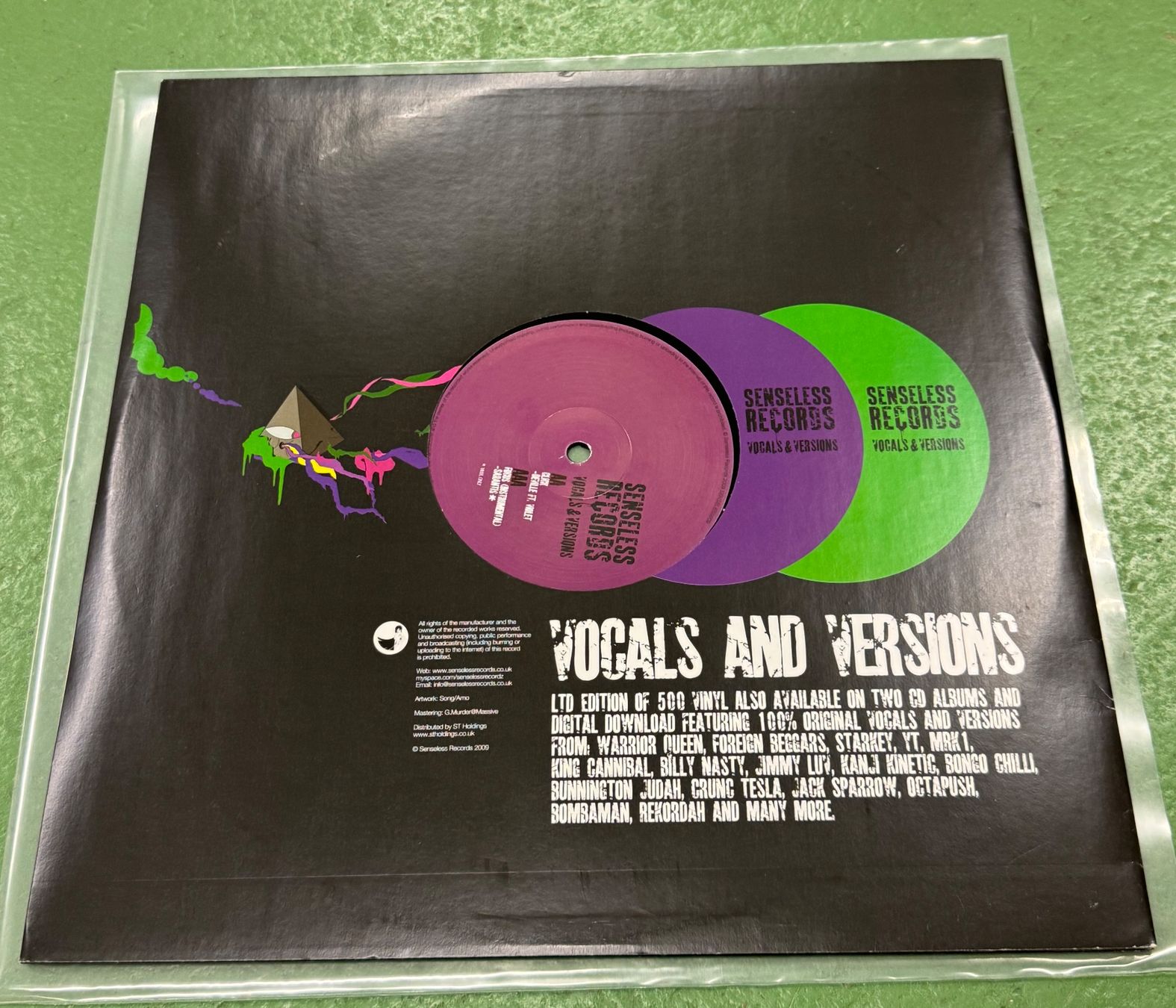 Schallplatten: Sarantis / DeVille:Vocals And Versions (Dubstep!!!) – Gebraucht aus Basel von Ostschweiz06 2