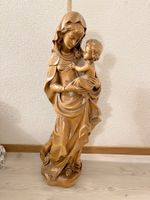 Grosse Holz Staute Maria mit Kind