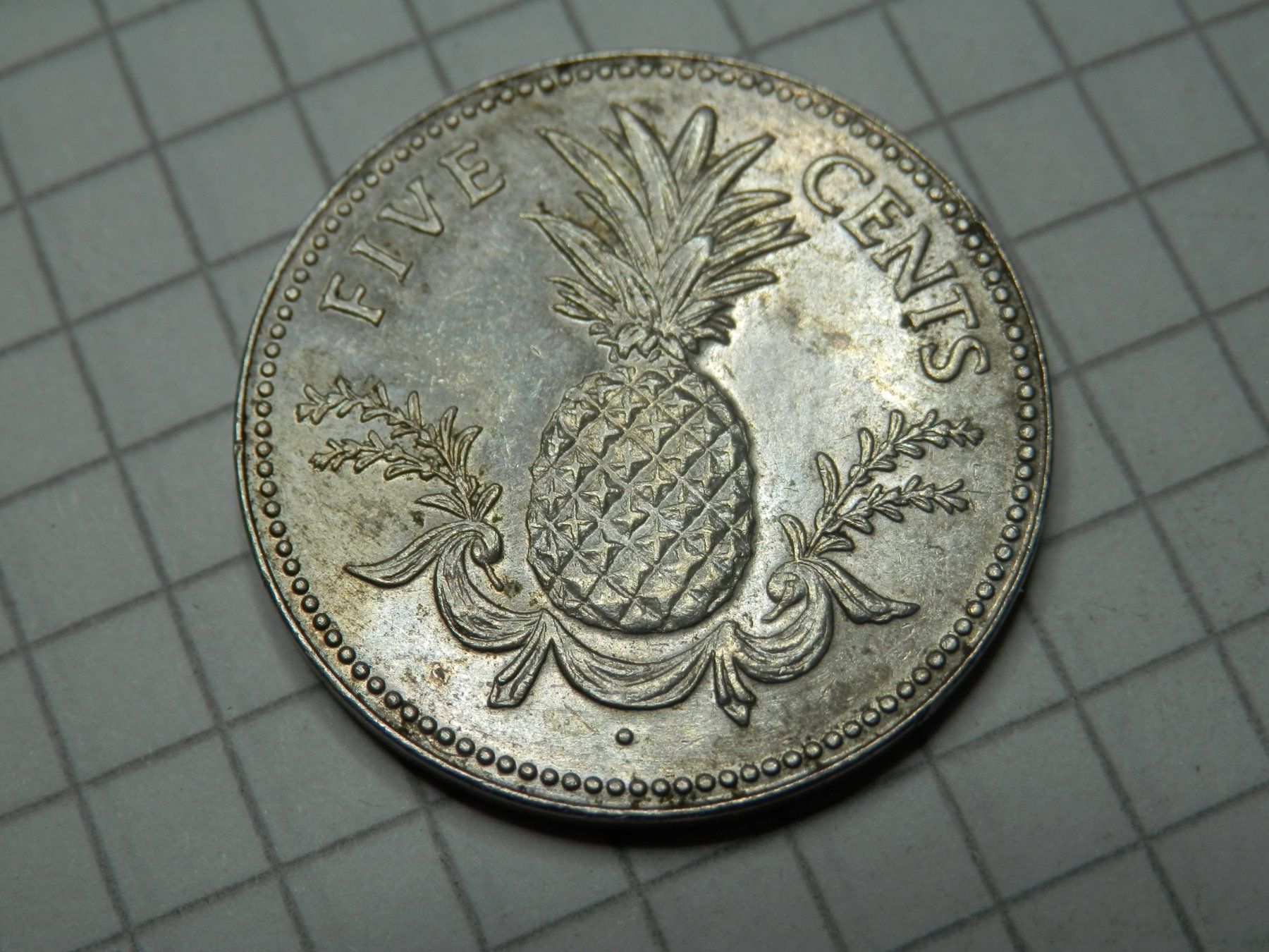 Alle Münzen: Bahamas 5 Cent, 1981 – Gebraucht aus Weiach von weiach81 1