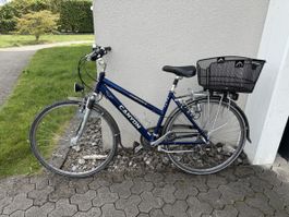 Canyon Damen Velo mit Korb 28 Zoll