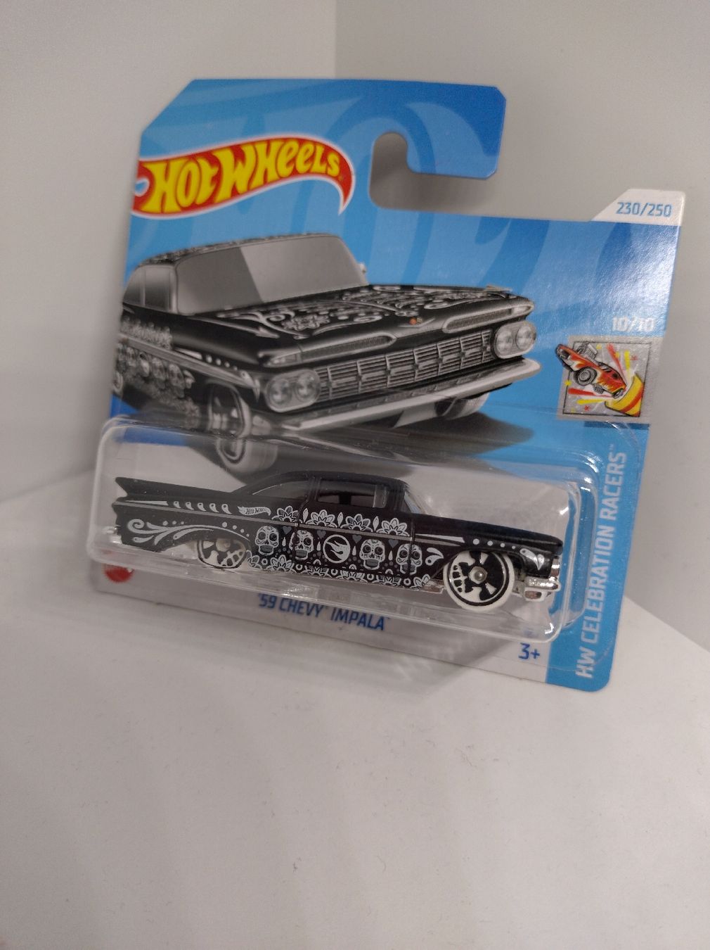 Hot Wheels Modellini d'auto: Hot Wheels '59 Chevy Impala - Treasure Hunt – Nuovo e nell'imballaggio originale da La Chaux-de-Fonds venduto da Pierrot8404