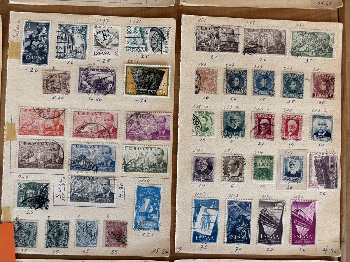 Tutti i francobolli: Briefmarken aus Spanien Sammlung – Usato da Rümlang venduto da Fledermaus16 4