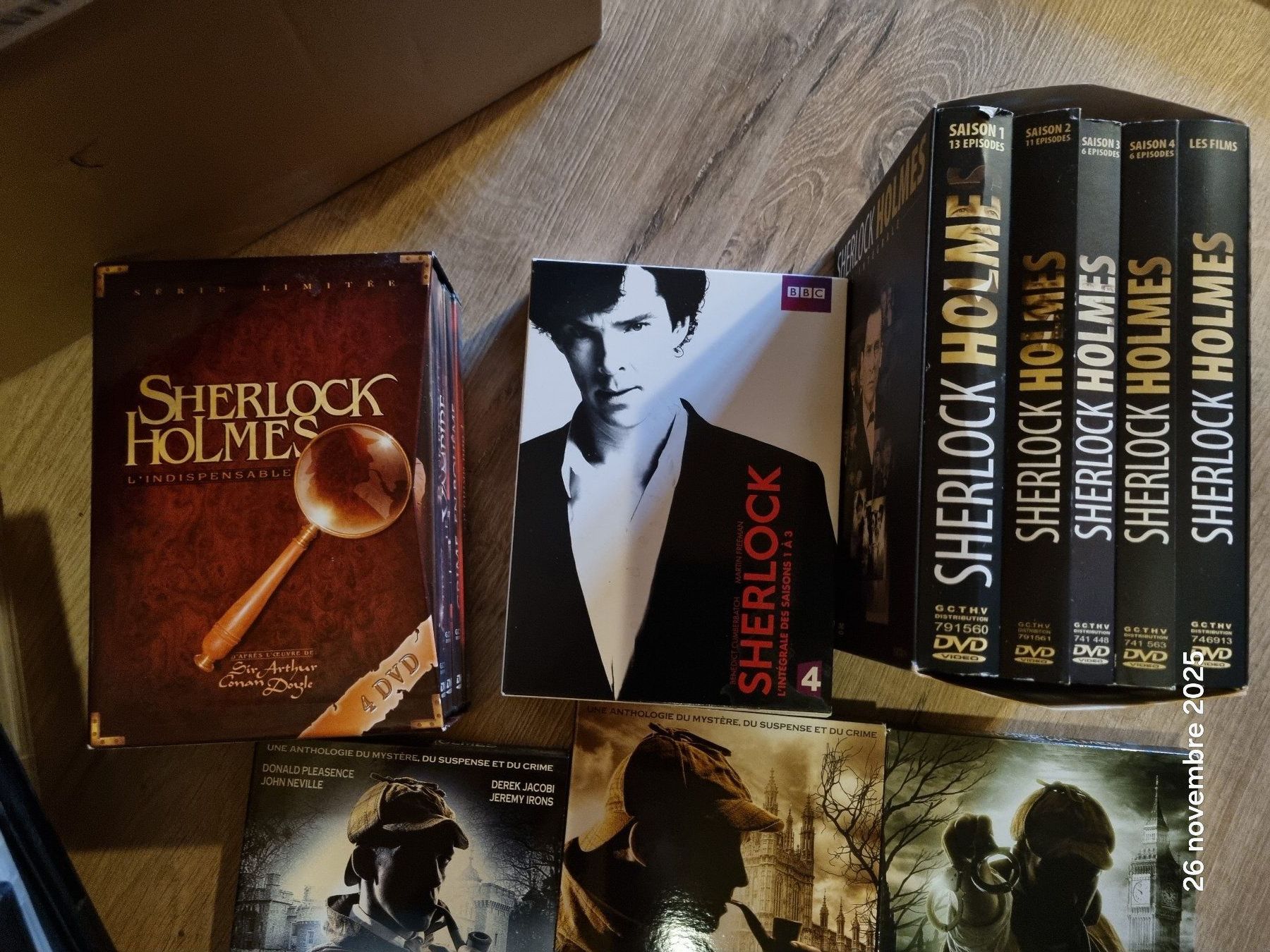 Tutti i DVDs: Collection DVD Scherlock Holmes – Usato da Ependes VD venduto da Oliviermi 1