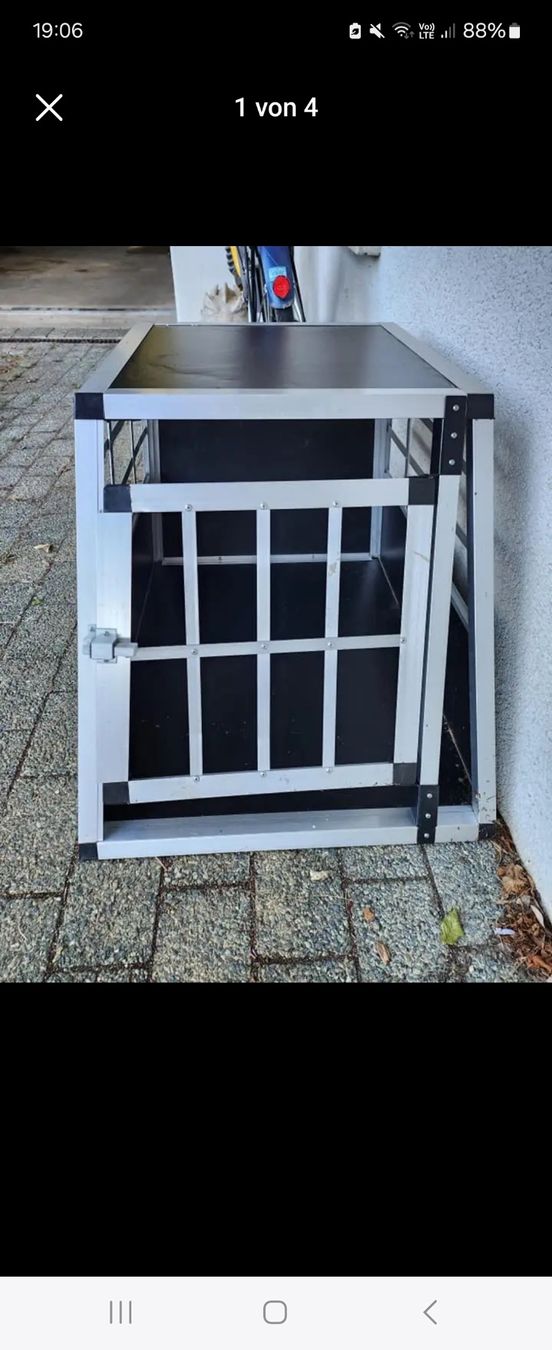 Gabbie, trasporto & Sicurezza: Hundebox Alu – Usato da attiswil venduto da Ngismo 1