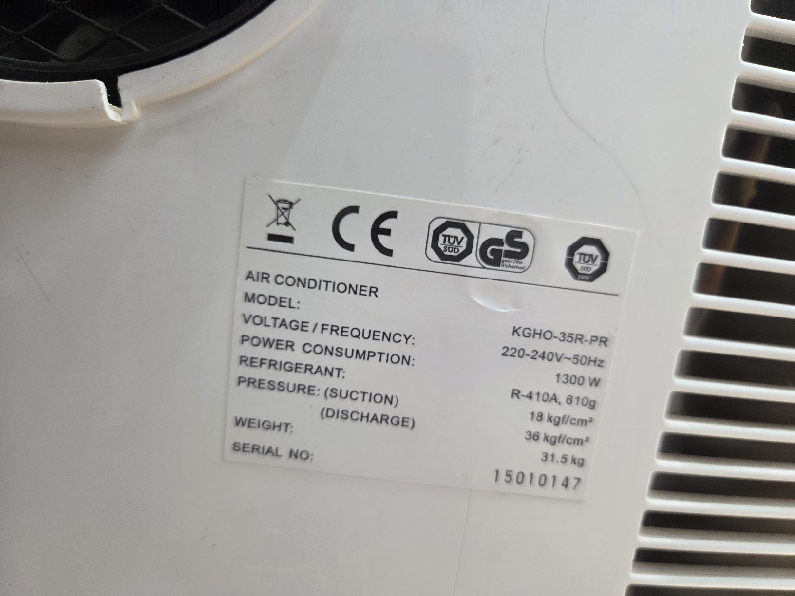 Condizionatori: Coldtec MK12000 mobiles Klimagerät – Nuovo (secondo la descrizione) da Menziken venduto da sbl_7czw 4