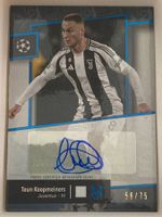 Topps Mueum UEFA 24-25 - Teun Koopmeiners Auto /75