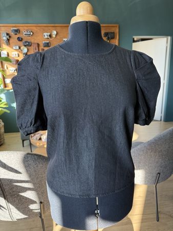 Bluse Nü Denmark Dunkle Jeansoptik