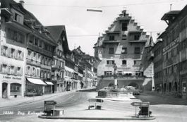 Zug  ZG -  Kolinplatz / Hôtel OCHSEN & F. Kaufmann Uhren-Exp
