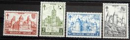 Belgien Kat. 918-921 ** 1951 Kat. 65 Euro