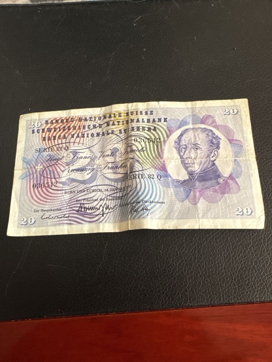 Banconote: Banknote – Usato da Chur venduto da wen_5gjf