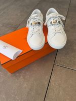 Hermes Sneakers weiss, Leder, neuwertig, Size 39.5
