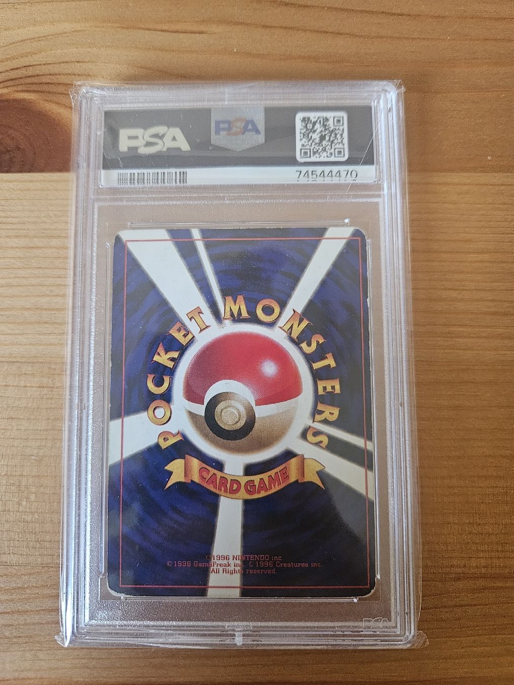 Pokémon Carte collezionabili: Pokemon Blastoise holo 1996 PSA – Nuovo e nell'imballaggio originale da Minusio venduto da andyhonda1979 1