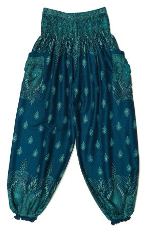 Pumphose bequeme Pluderhose Schlupfhose aus Viskose