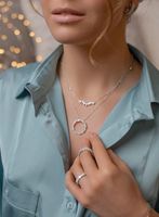 Naktina Sunshine Necklace Silber