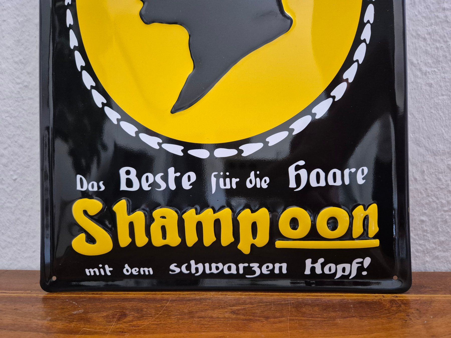 Schilder: Blechschild Schwarzkopf Logo Coiffeur Salon Schild Blech – Neu (gemäss Beschreibung) aus Schaffhausen von pfanis09 2