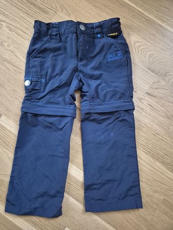 Kinder Hose Jack Wolfskin Grösse 92 blau neuwertig. 