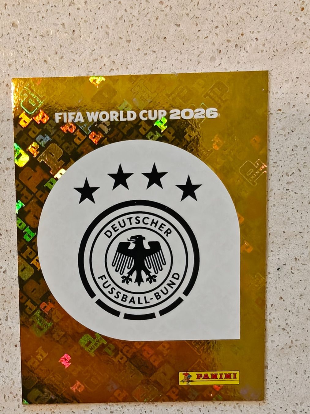 Panini Sammelbilder & Trading cards: Panini Sticker WM 2026: Logo GER 1 – Neu (gemäss Beschreibung) aus Zofingen von Mak2